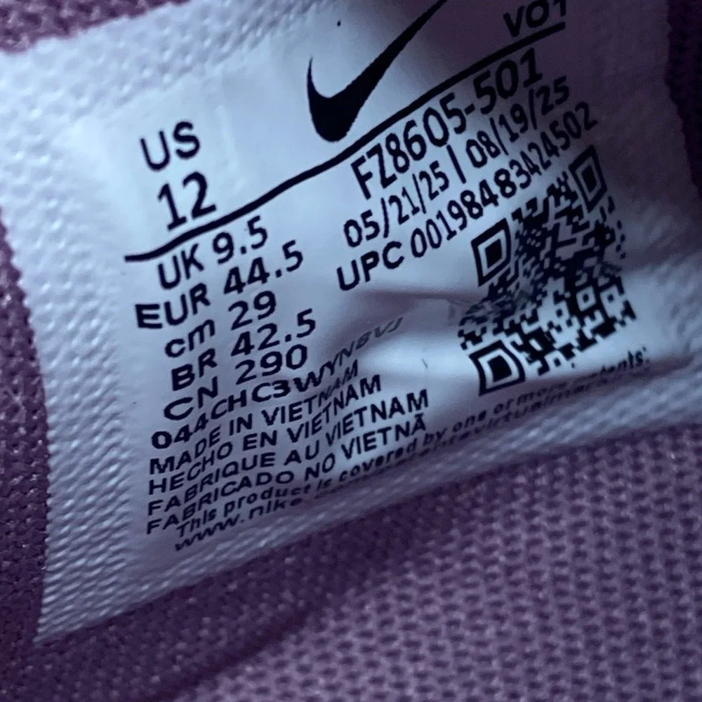 Nike Air Zoom GT Cut 3 Aja Wilson Basketball Shoes Womens 12 Purple Pink FZ8605